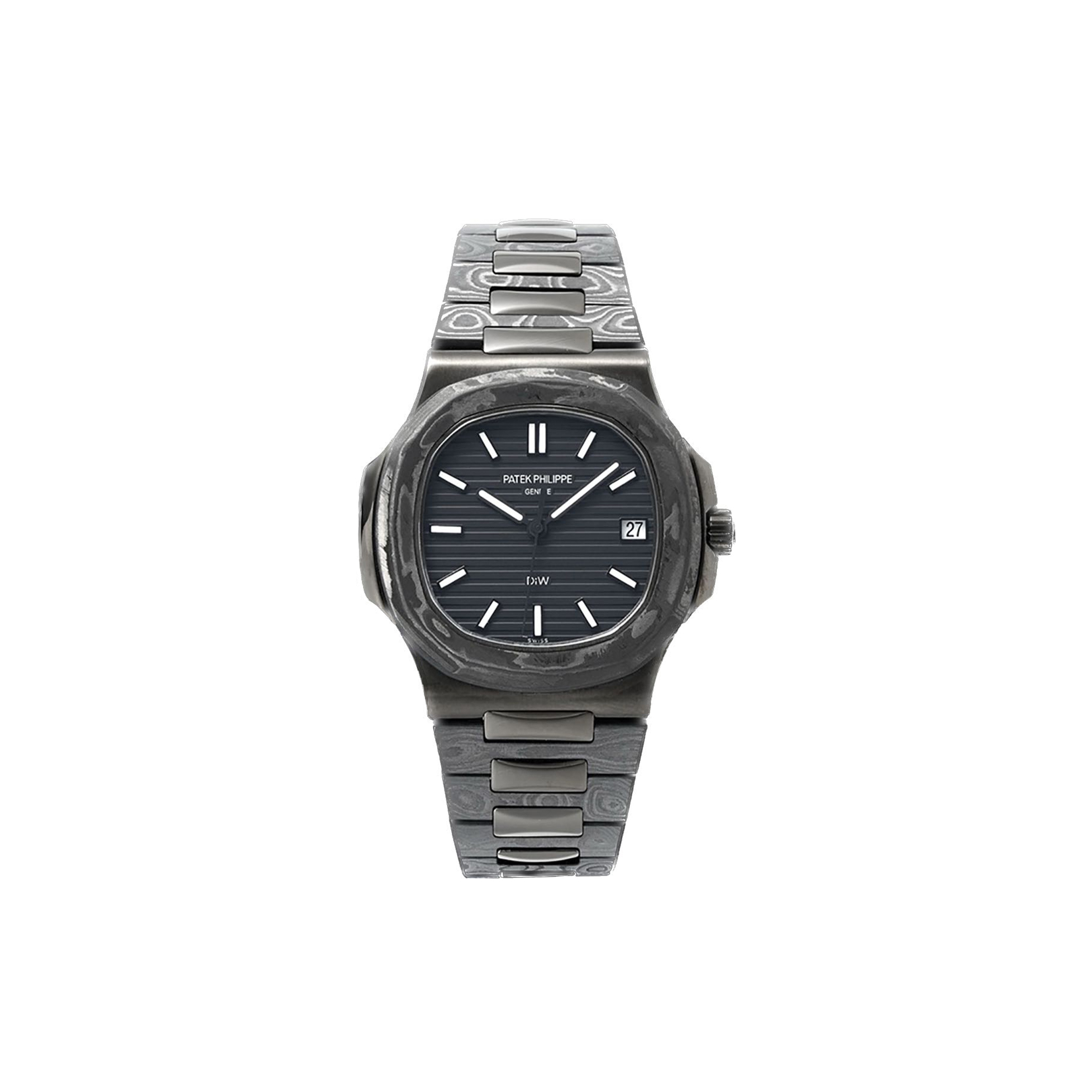 PATEK PHILIPPE DIW CARBON NAUTILUS“BLACK GRAIL” WATCH 5711/1A